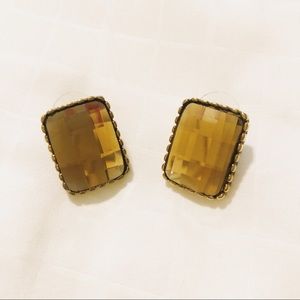 Gemstone Stud Earrings